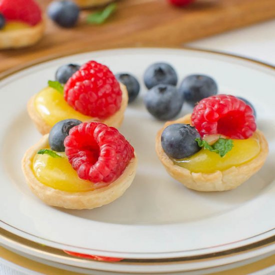 Bite-Sized Lemon Tarts