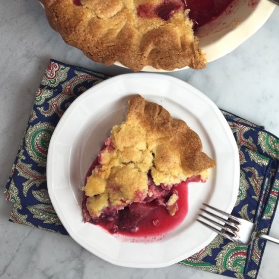 Plum & Apple Pie