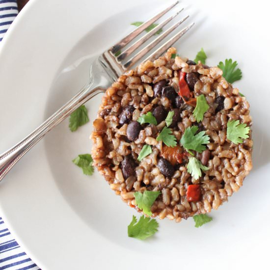 Instant Pot Chipotle Beans & Rice