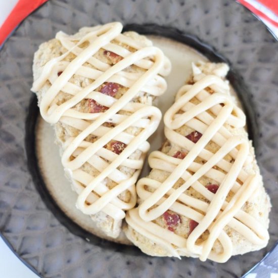 Maple Bacon Scones