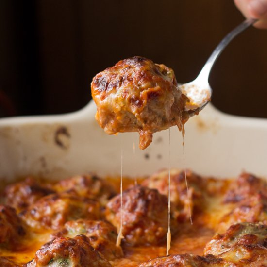 Meatball Parm Casserole