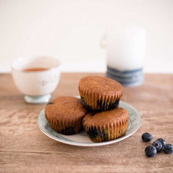 Gluten-Free Blueberry Muffins