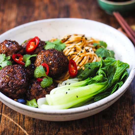 Pork & Ginger Meatballs