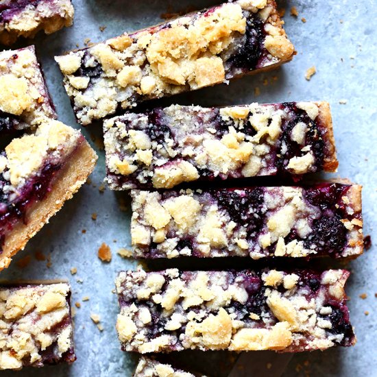 Blackberry Pie Bars