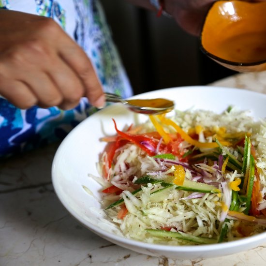 Creole Papaya Salad