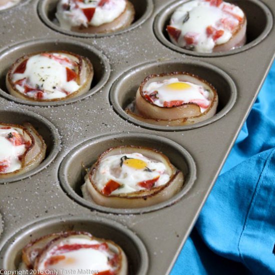 Paleo Bacon and Egg Cups