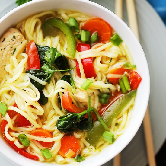 Asian Chicken Noodle Soup