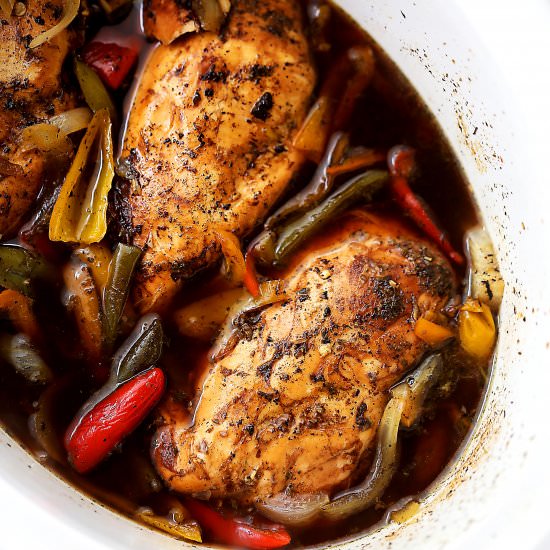 Crock Pot Balsamic Chicken