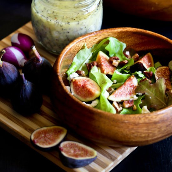 Fresh Fig Lettuce Salad