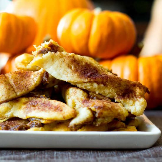 Pumpkin Pie Twists