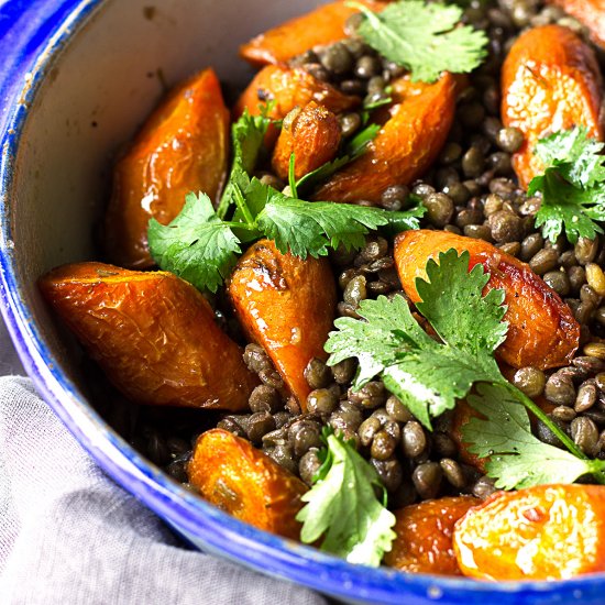 Coconut Roasted Carrots