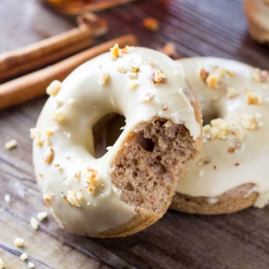 Spiced Maple Doughnuts