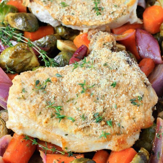 Sheet Pan Pork Chops