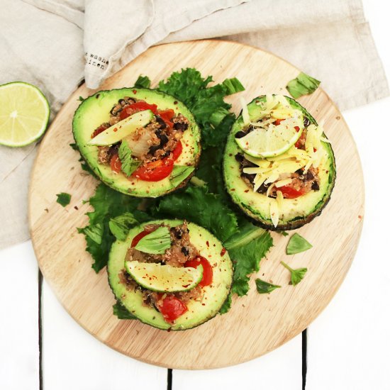 Quinoa Stuffed Avocados