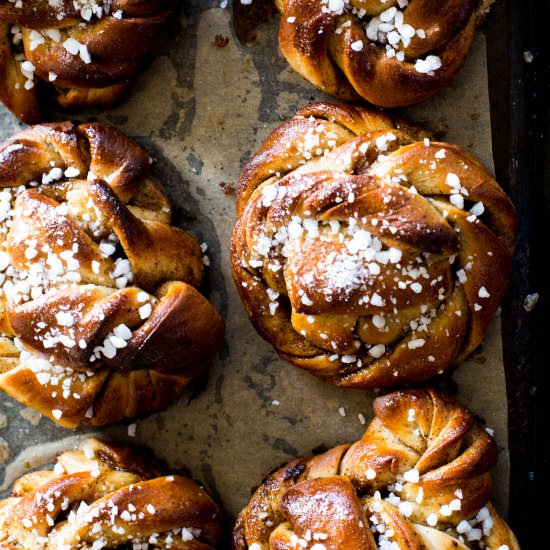 Swedish Cardamom & Cinnamon Buns