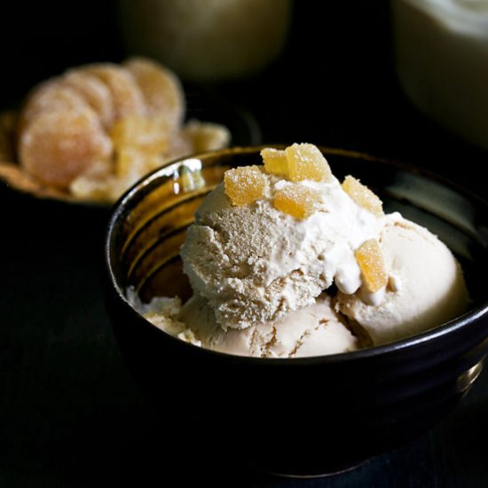 Ginger Tea Ice Cream