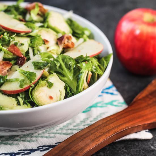 Fall Brussels Sprouts Salad