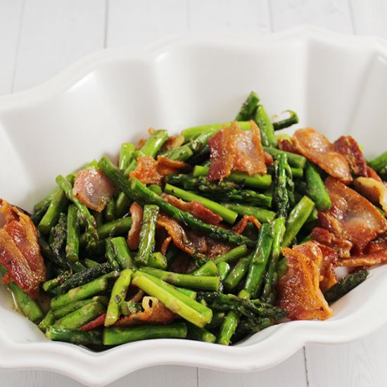 Sauteed Asparagus and Bacon