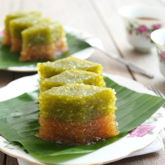 Steamed Layered Sago Cake