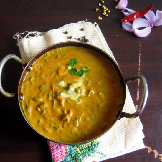 Mushroom yogurt gravy