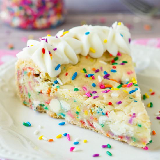 funfetti sugar cookie cake