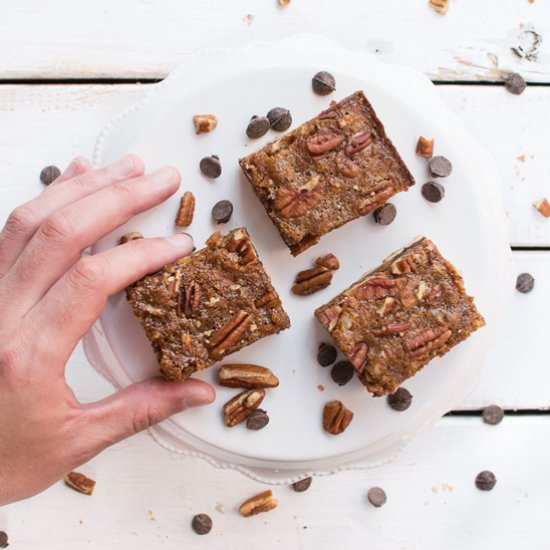 Chocolate Pecan Pie Bars