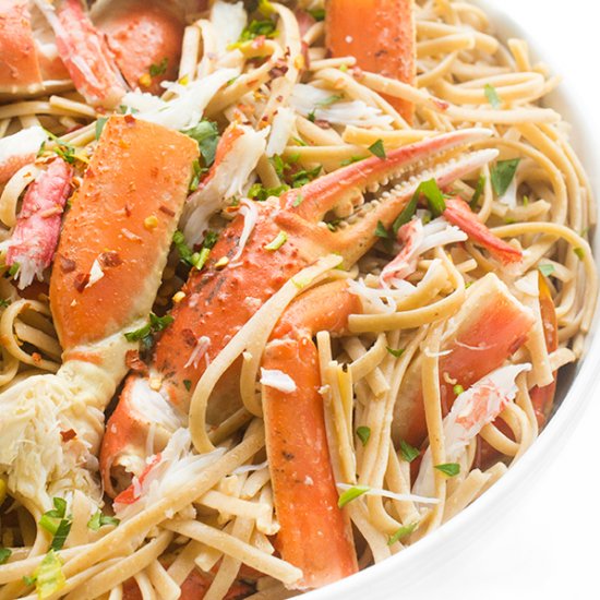 Crab Linguine