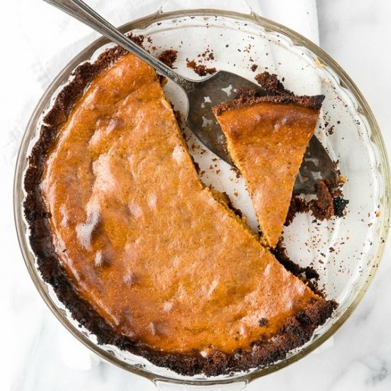 Grilled Pumpkin Pie