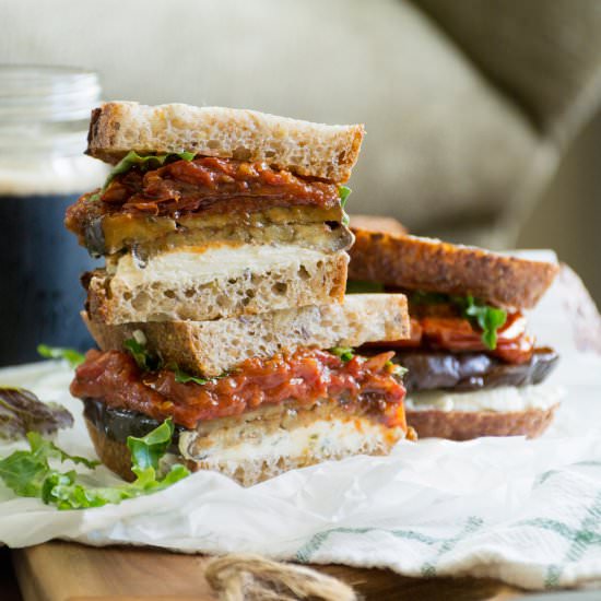 Slow Roasted Tomato Sandwich