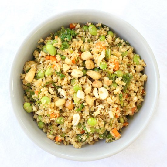 Quinoa & Cauliflower Fried Rice