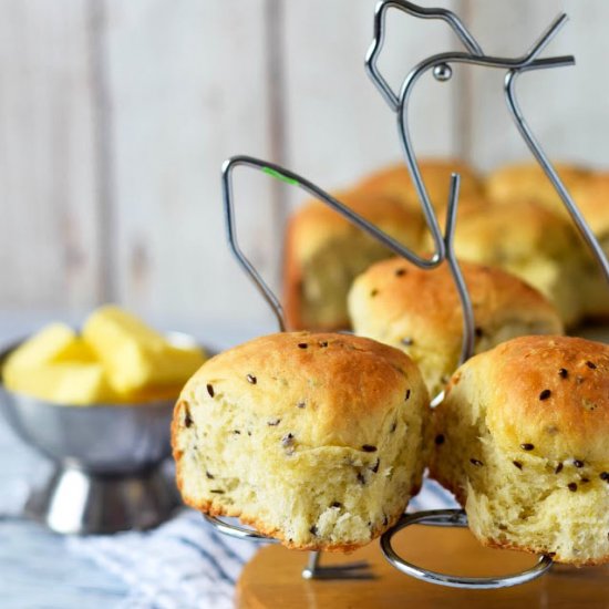 Flax Dinner Rolls