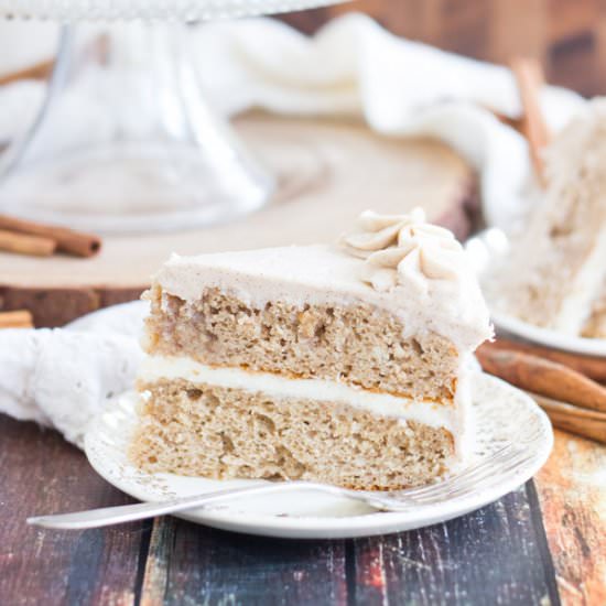 Snickerdoodle Poke Cake