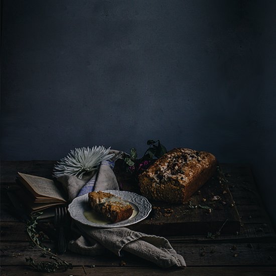 Pumpkin Cake with Crème Anglaise