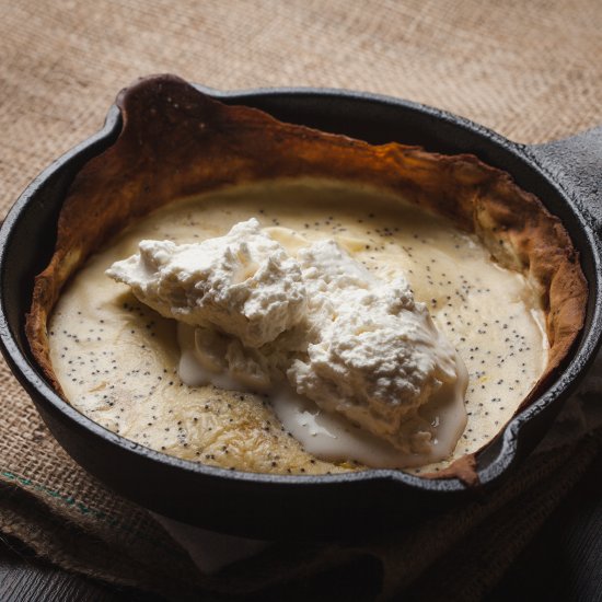 Lemon Poppy Seed Dutch Baby