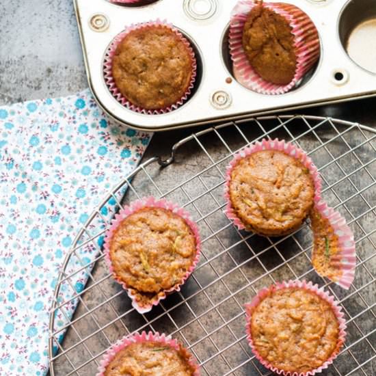 Giada’s Carrot Zucchini Mini Muffin