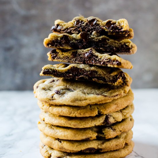 Brownie Stuffed Cookie