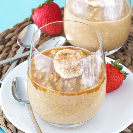 Pumpkin Spice Latte Overnight Oats