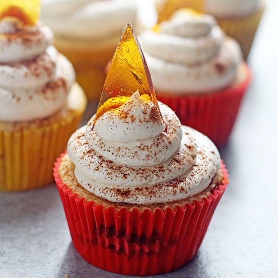 Cinnamon Roll Cupcakes