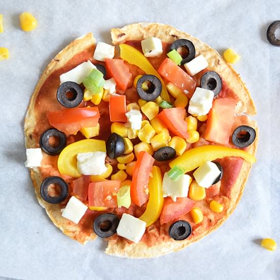 Gluten-free Tortilla Pizzas