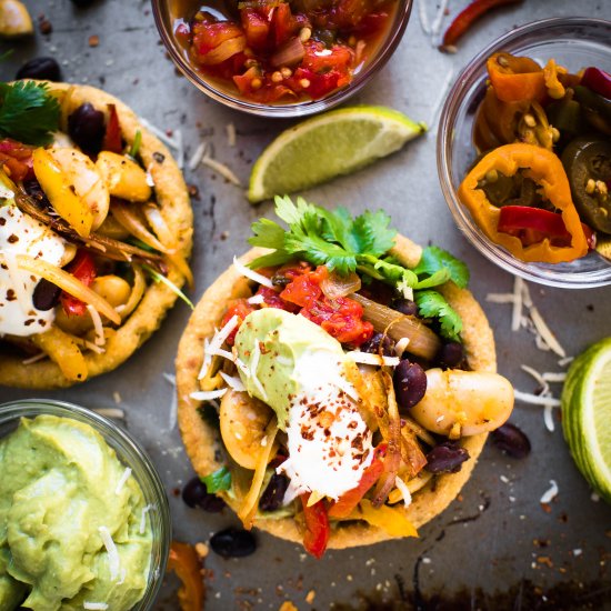 Baked Tostada Shells