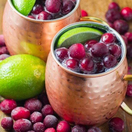 Cranberry Moscow Mule