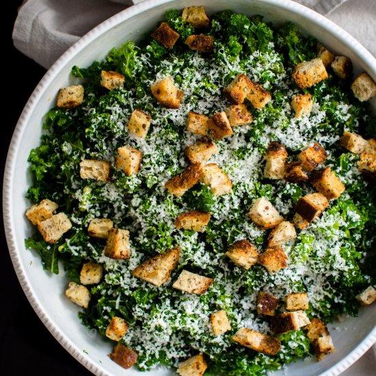 Simpe Massaged Kale Salad