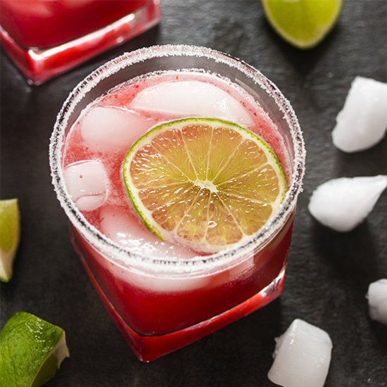 Fresh Cranberry Margaritas