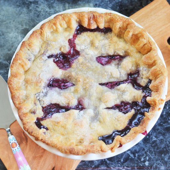 Blueberry Lemon Pie