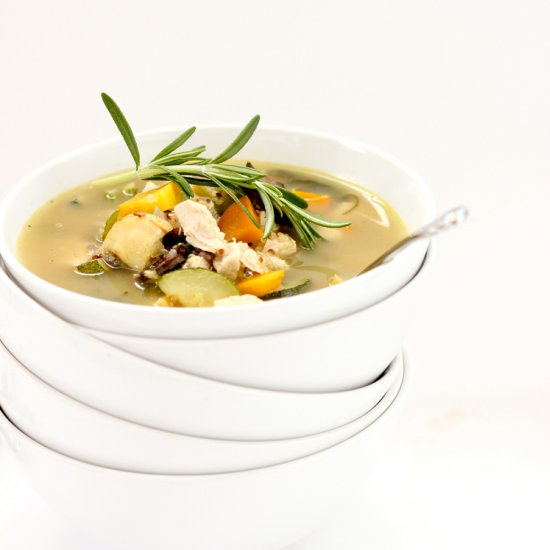 Rosemary Chicken Soup