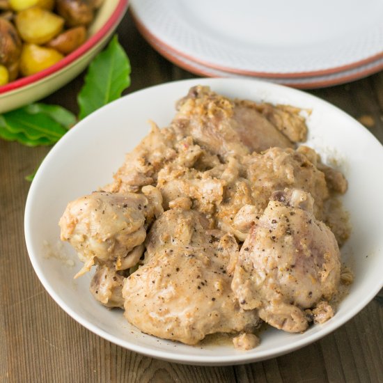 Chicken Adobo with Coconut Milk