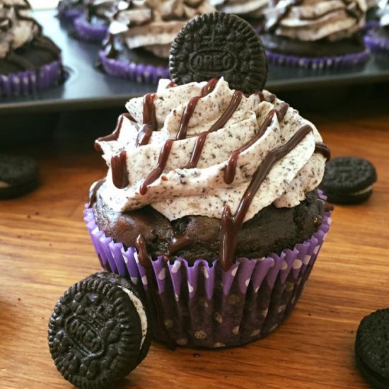 Cookies and Cream Cupcakes