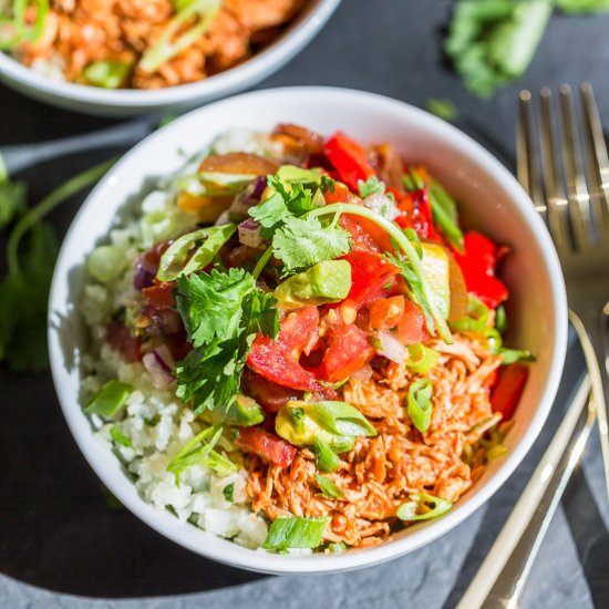 Chipotle Chicken Taco Bowls