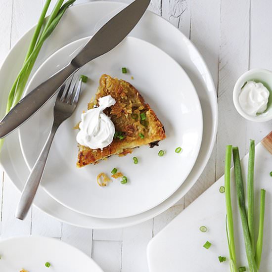 Celery Root + Potato Rosti