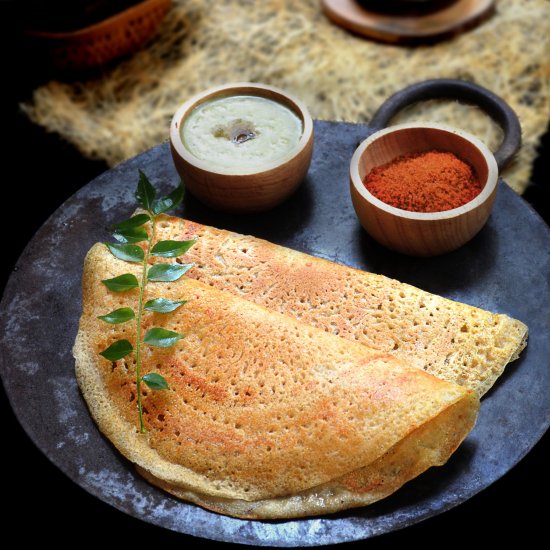 Raw Banana Dosa